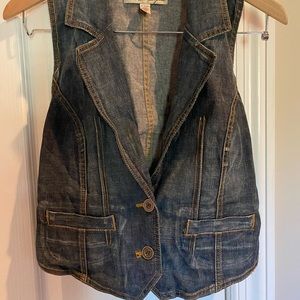 Denim vest